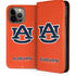 Auburn University Logo Orange iPhone 15 Pro Max Folio Case